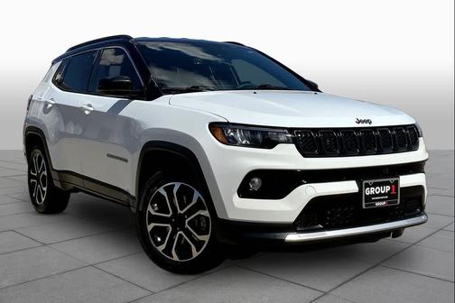 Bright White Clearcoat 2024 Jeep Compass Limited