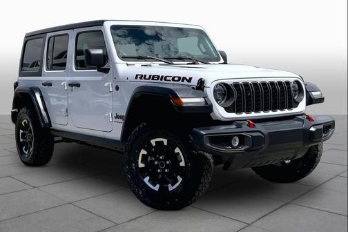 Bright White Clearcoat 2025 Jeep Wrangler Rubicon