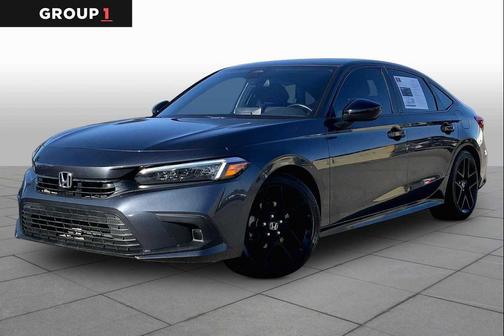 Meteorite Gray Metallic 2022 Honda Civic Sport
