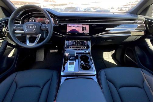 Mythos Black Metallic 2026 Audi Q8 55 Premium Plus