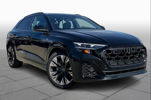 Mythos Black Metallic 2026 Audi Q8 55 Premium Plus