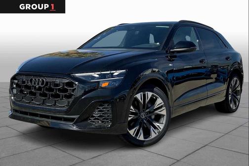 Mythos Black Metallic 2026 Audi Q8 55 Premium Plus