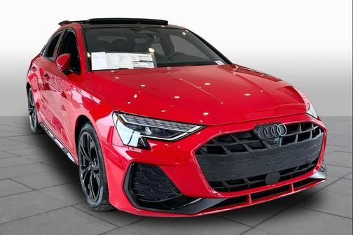 Progressive Red Metallic 2026 Audi A3 Premium