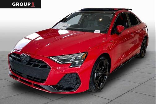 Progressive Red Metallic 2026 Audi A3 Premium