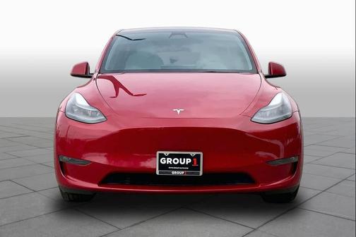 RED 2022 Tesla Model Y Performance Dual Motor All-Wheel Drive