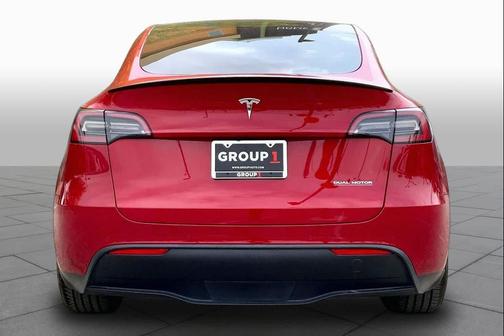 RED 2022 Tesla Model Y Performance Dual Motor All-Wheel Drive
