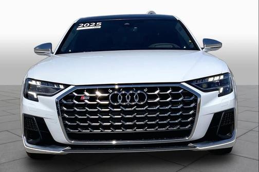 Glacier White Metallic 2025 Audi S8 4.0T
