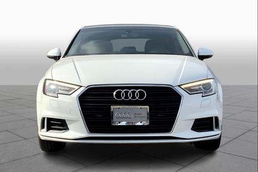 WHITE 2018 Audi A3 2.0T Premium