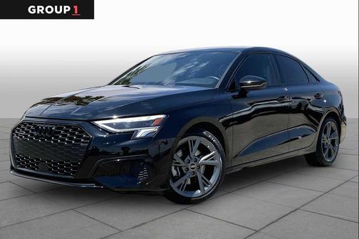 Brilliant Black 2024 Audi A3 Premium