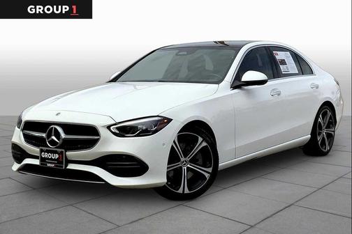 Polar White 2025 Mercedes-Benz C-Class C 300