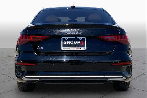 Brilliant Black 2023 Audi A3 Premium
