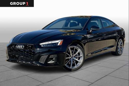 Mythos Black Metallic 2025 Audi A5 Sportback 45 S Line Premium