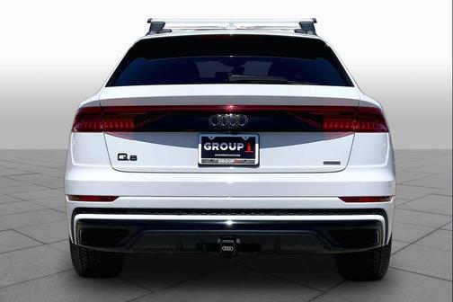 Carrara White 2023 Audi Q8 55 Prestige