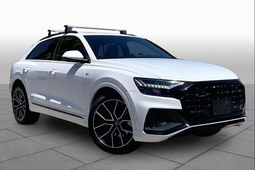 Carrara White 2023 Audi Q8 55 Prestige