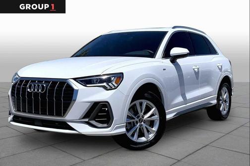 Arkona White 2025 Audi Q3 45 S line Premium Plus