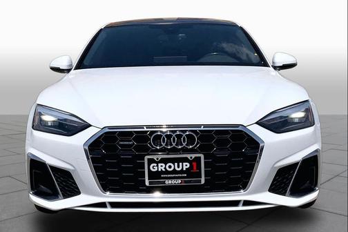 WHITE 2021 Audi A5 Sportback 45 S Line Premium