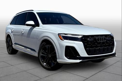 Glacier White Metallic 2026 Audi Q7 55 Premium Plus