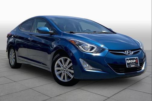 Windy Sea Blue 2014 Hyundai ELANTRA SE