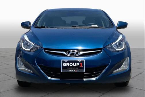 Windy Sea Blue 2014 Hyundai ELANTRA SE