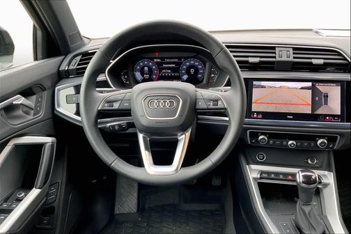 Mythos Black Metallic 2025 Audi Q3 45 S line Premium Plus