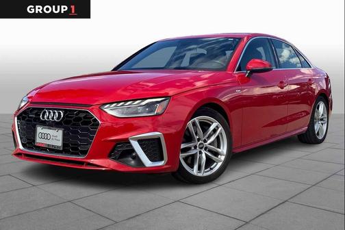 Tango Red Metallic 2023 Audi A4 45 S line Premium Plus