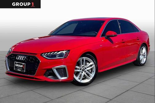 Tango Red Metallic 2023 Audi A4 45 S line Premium Plus