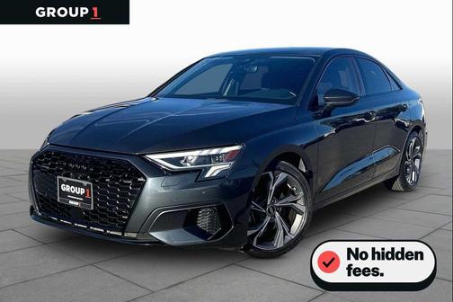 Manhattan Gray Metallic 2022 Audi A3 Premium Plus