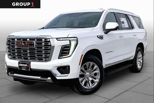 Summit White 2025 GMC Yukon Denali
