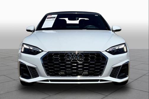 Glacier White Metallic/Black Roof 2024 Audi A5 Prestige 45 TFSI S line quattro S tronic