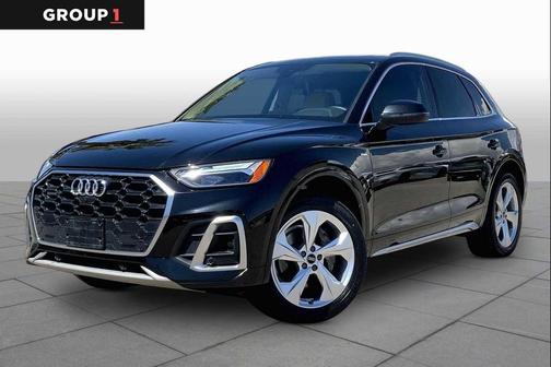Mythos Black Metallic 2022 Audi Q5 45 S line Premium Plus