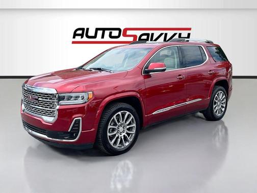 Volcanic Red 2023 GMC Acadia Denali
