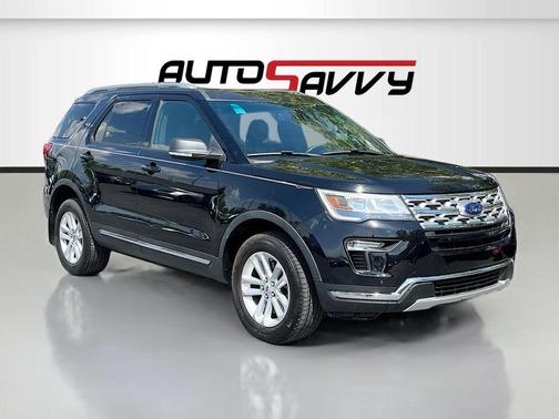 Black Metallic 2019 Ford Explorer XLT