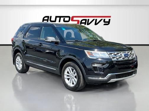 Black Metallic 2019 Ford Explorer XLT