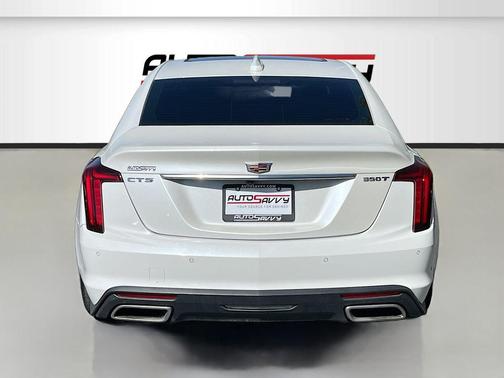 Crystal White Tri-Coat 2025 Cadillac CT5 Premium Luxury RWD