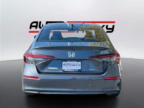 Gray 2025 Honda Civic Hybrid TOURING