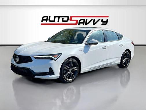 White 2024 Acura Integra A-Spec Technology