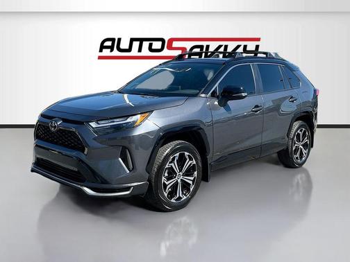Midnight Black Metallic 2025 Toyota RAV4 Plug-In Hybrid XSE