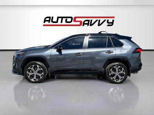 Midnight Black Metallic 2025 Toyota RAV4 Plug-In Hybrid XSE