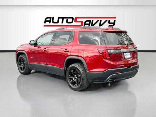 Volcanic Red 2023 GMC Acadia AT4