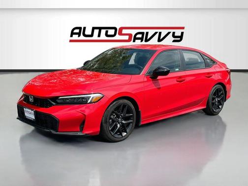 Red 2026 Honda Civic Sport
