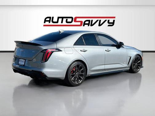 Silver Metallic 2023 Cadillac CT4-V Blackwing