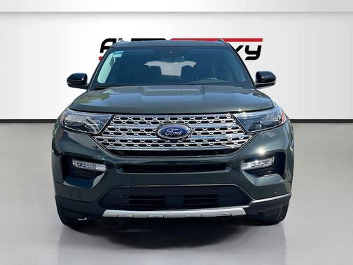 Green Metallic 2024 Ford Explorer Limited