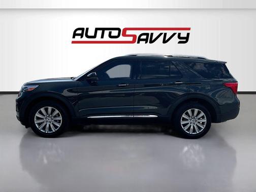 Green Metallic 2024 Ford Explorer Limited
