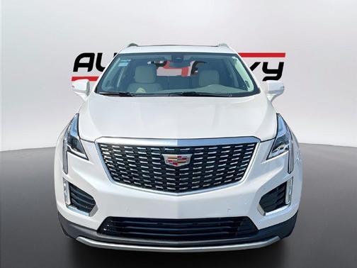 Crystal White Tri-Coat 2024 Cadillac XT5 Premium Luxury