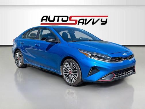 Blue 2023 Kia Forte GT