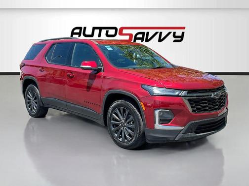 Radiant Red 2023 Chevrolet Traverse RS