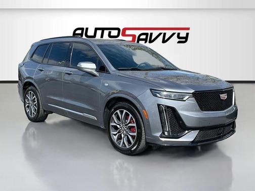 Satin Steel Metallic 2022 Cadillac XT6 Sport AWD
