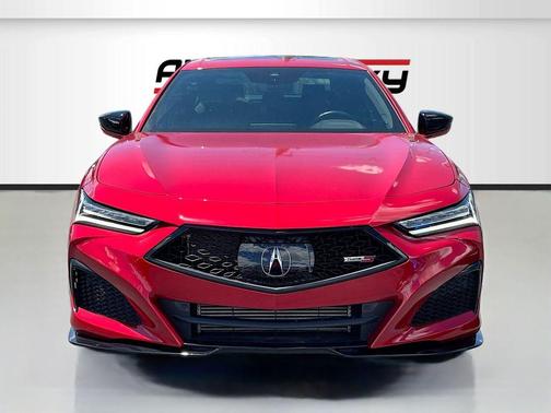 Red 2022 Acura TLX Type S