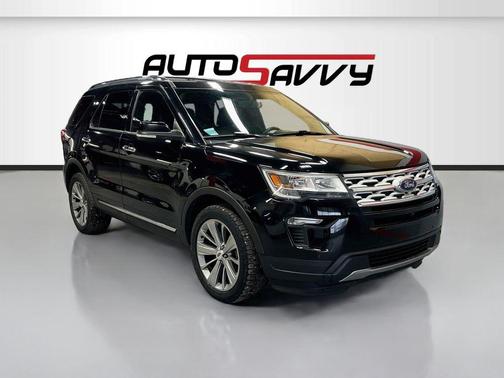Shadow Black 2018 Ford Explorer Limited