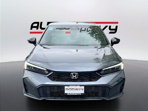 Gray 2025 Honda Civic Hybrid TOURING